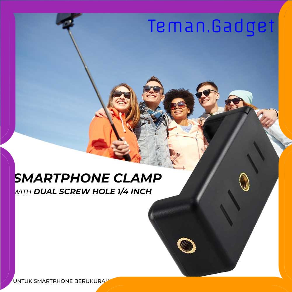 TG - KMP Universal Clamp for Smartphone with Dual Screw Hole 1/4 Inch - RV79