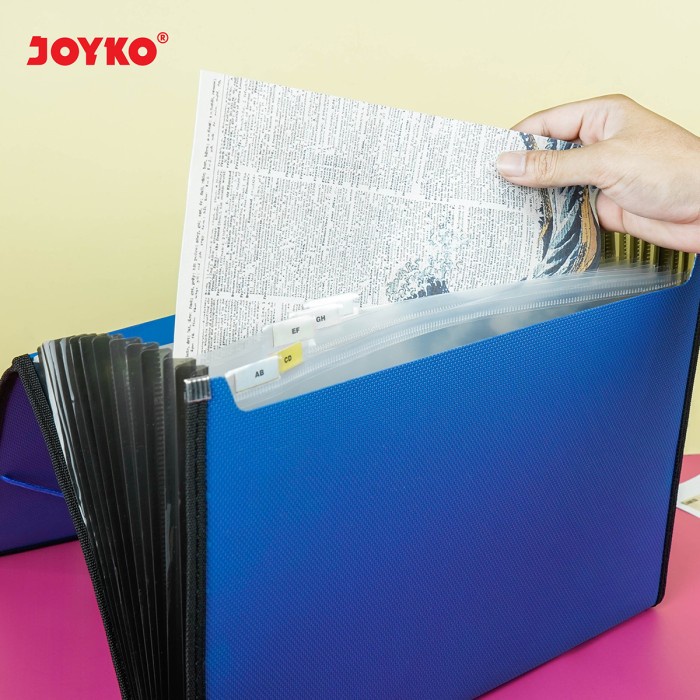 

✨BESTSELLER✨ - Joyko Expanding File Folio F4 13 Pockets / Map Harmonika EF-2538 - Hitam- 1.2.23