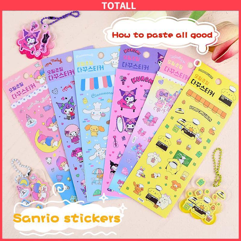 COD Stiker Koromi Waterproof Kartun Sanrio MELODY Untuk Diary Stiker Dekorasi DIY-Totall