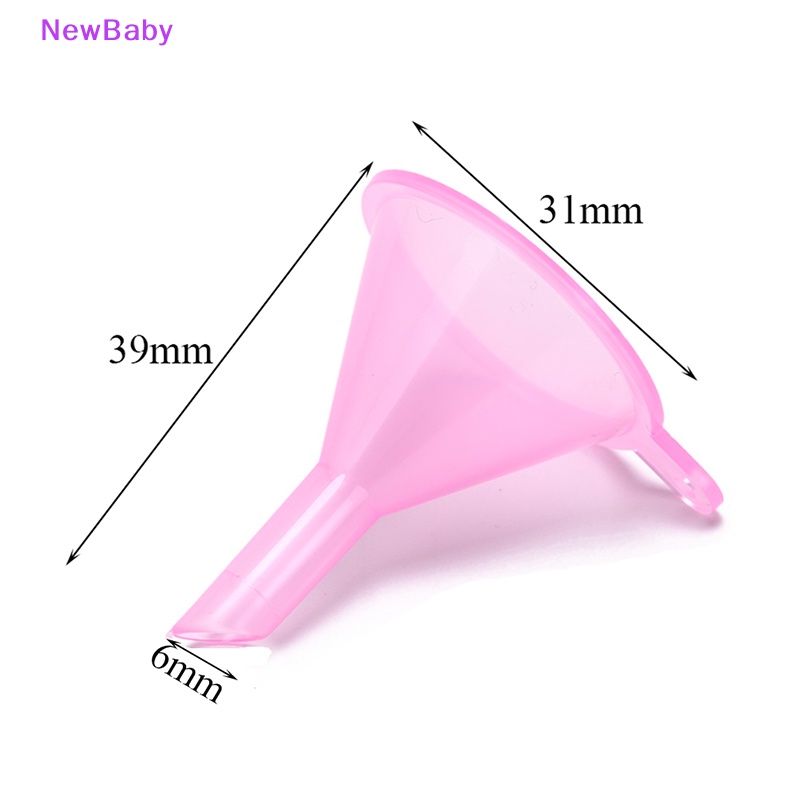 Newbaby 10pcs Plastik Kecil Untuk Botol diffuser Corong Minyak mini labs ID