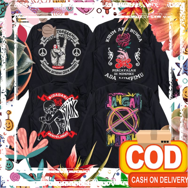JAKET COACH SLANK ORIGINAL DISTRO KESSTORE JAKET WINDBREAKERS JAKET PRIA JAKET YINYANG JAKET BANDUNG
