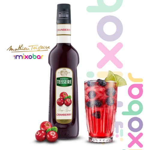 

Teisseire Syrup Cranberry 700ml l Sirup Minuman