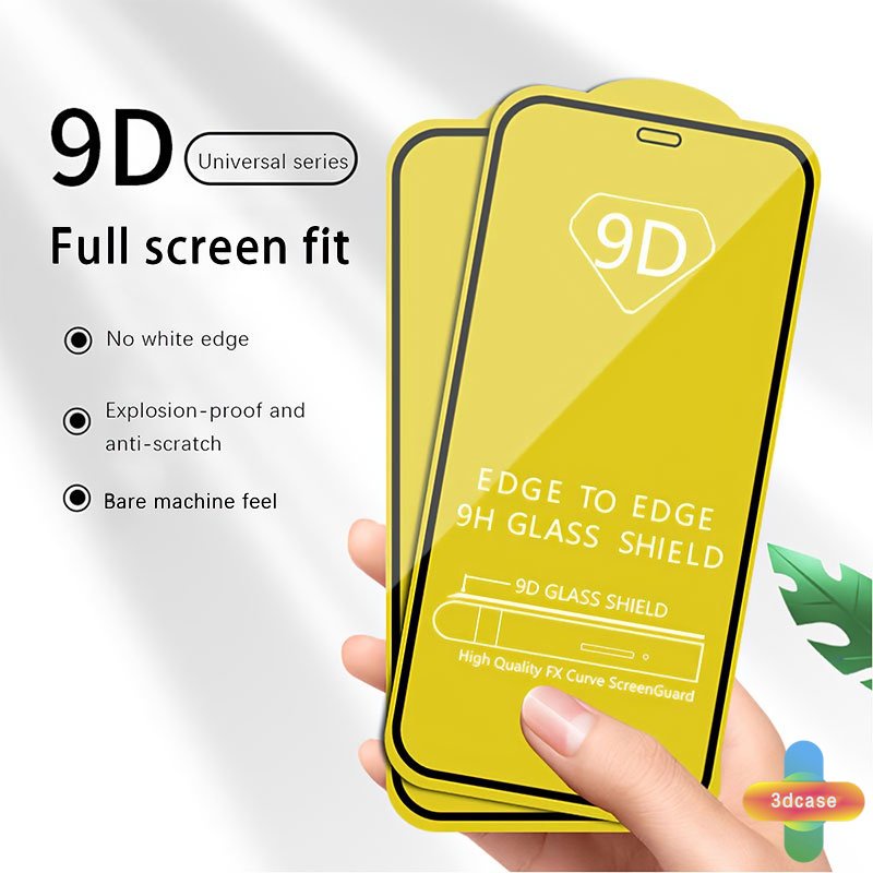 9d Kaca Tempered Full Redmi Note9 8 10 10S 9 10 PRO MAX 11 9S POCO C3 C31 X3 NFC X3 PRO 9C NFC 9A 9i 9T 9AT 9ACTIV