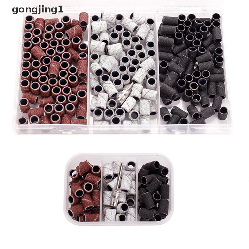 Ggg Kuku Perak Pegang Mata Bor Sanding Band Manicure Nail Remover Sanding Cap ID