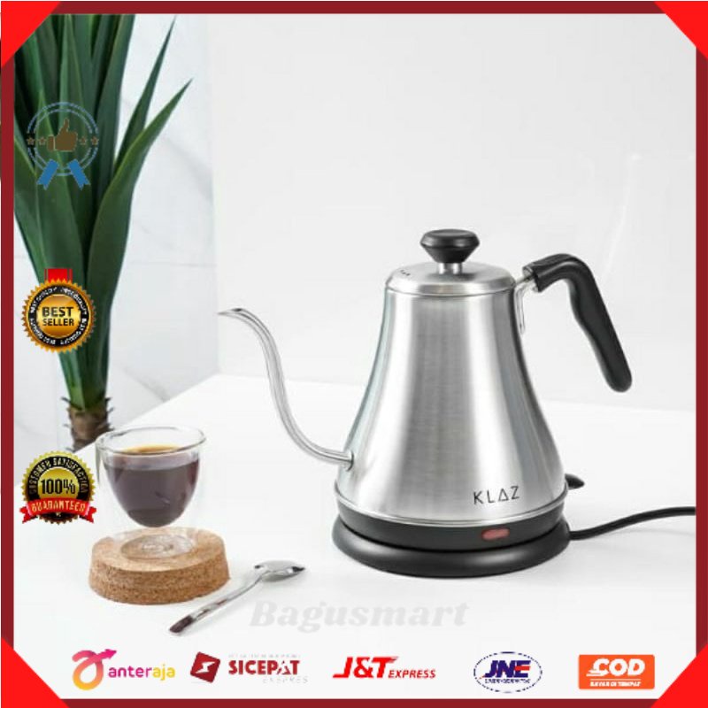 KLAZ 800 Ml Teko Listrik Gooseneck/Teko pemanas air/water ketle