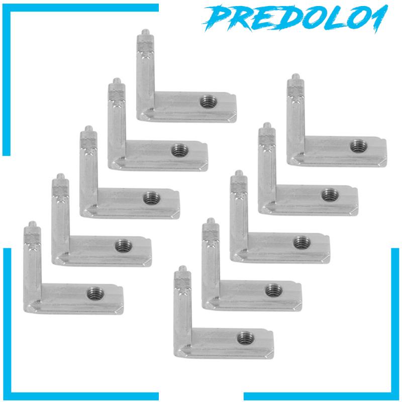 [Predolo1] 10pcs L Bracket Corner Brace Braket Konektor Penyangga Tembaga Untuk Printer 3D