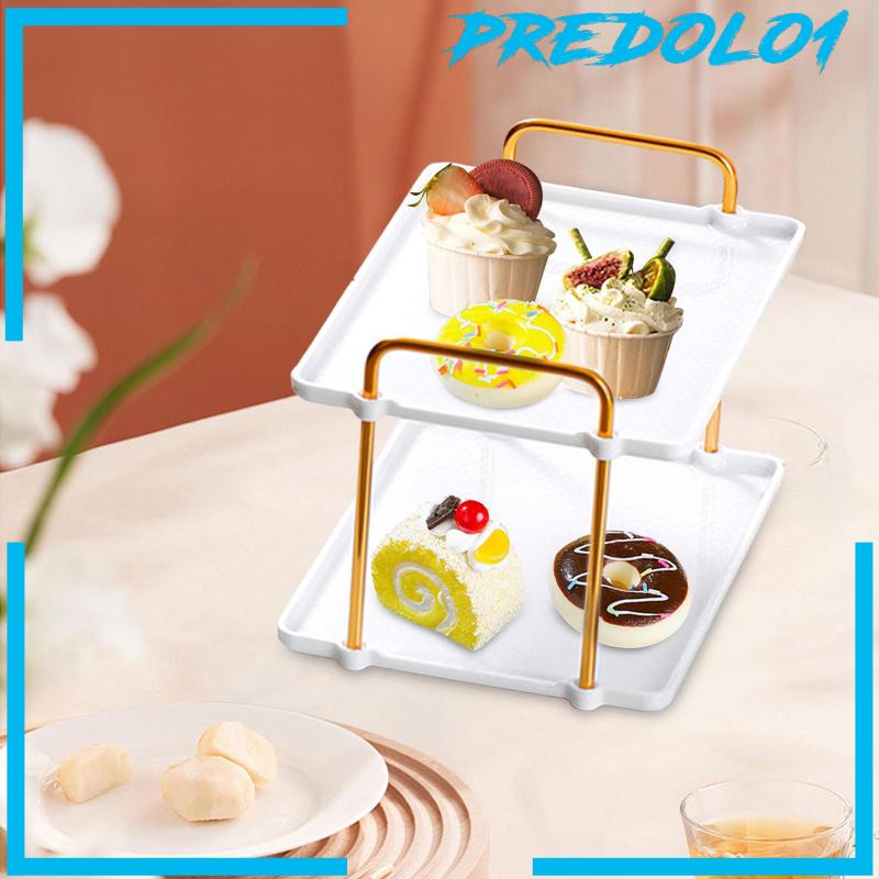 [Predolo1] Cupcake Stand Fruit Cupcake Server Tray Display Untuk Dapur Kamar Tidur Kamar Mandi