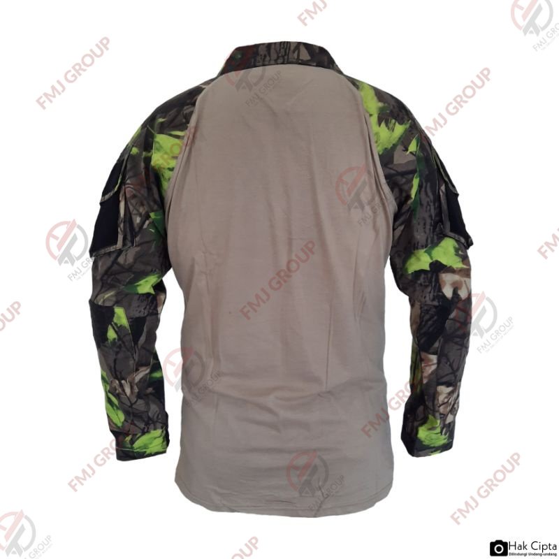 Kaos BDU Loreng CAMO / combat shirt loreng camo / Kaos BDU kombinasi