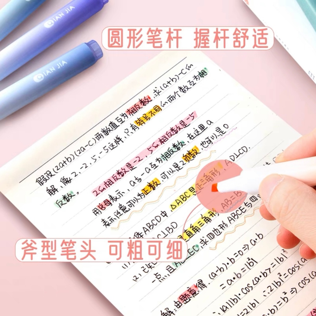 

4pcs/set Stabilo Highlighter Spidol Marker Warna Pastel / Highlighter Aesthetic 2