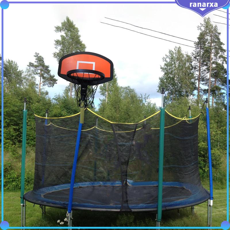 [Ranarxa] Trampoline Basket Hoop Basket Goal Trampolin Aksesoris Trampolin Tempel Backboard Basket Untuk Indoor, Taman, Bermain, Anak-Anak