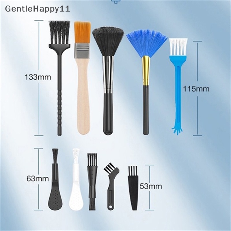 Gentlehappy 1Set Alat Pembersih Keyboard Laptop Brush Kit Phone Dust Brushes Crevice Cleaning id