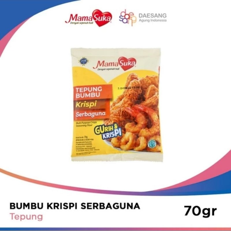 

Tepung Krispi Serbaguna Mamasuka 70gr