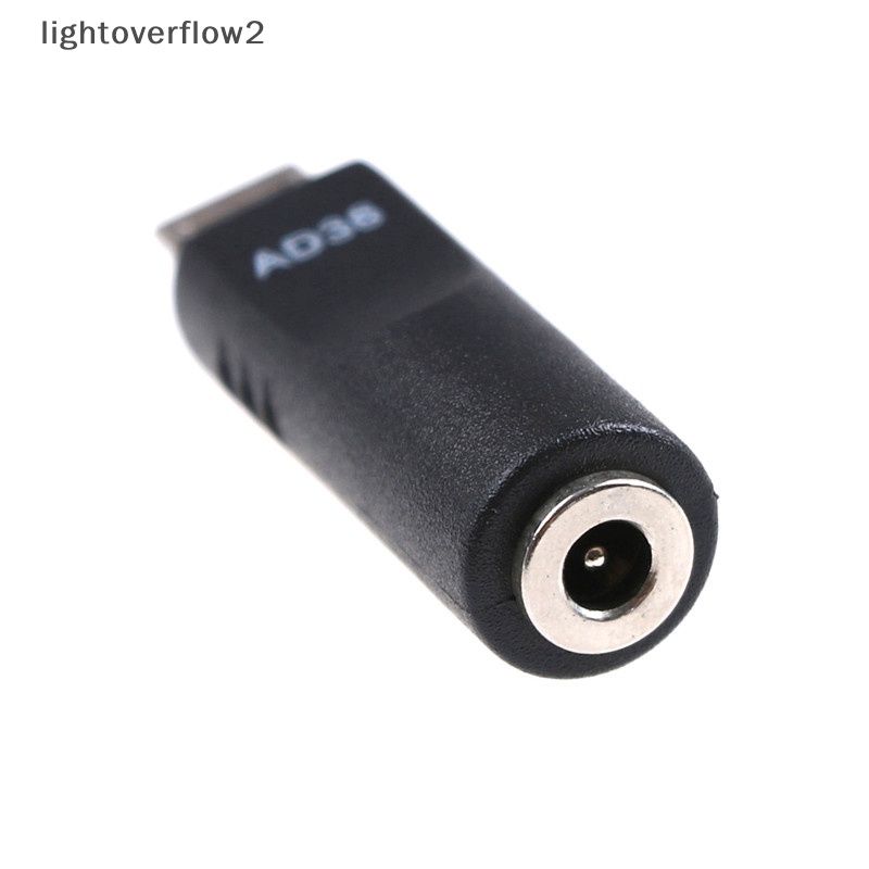 [lightoverflow2] 2pcs 3.5mm x 1.1mm Female To Micro USB 5pin Male DC Converter Charger Adapter [ID]