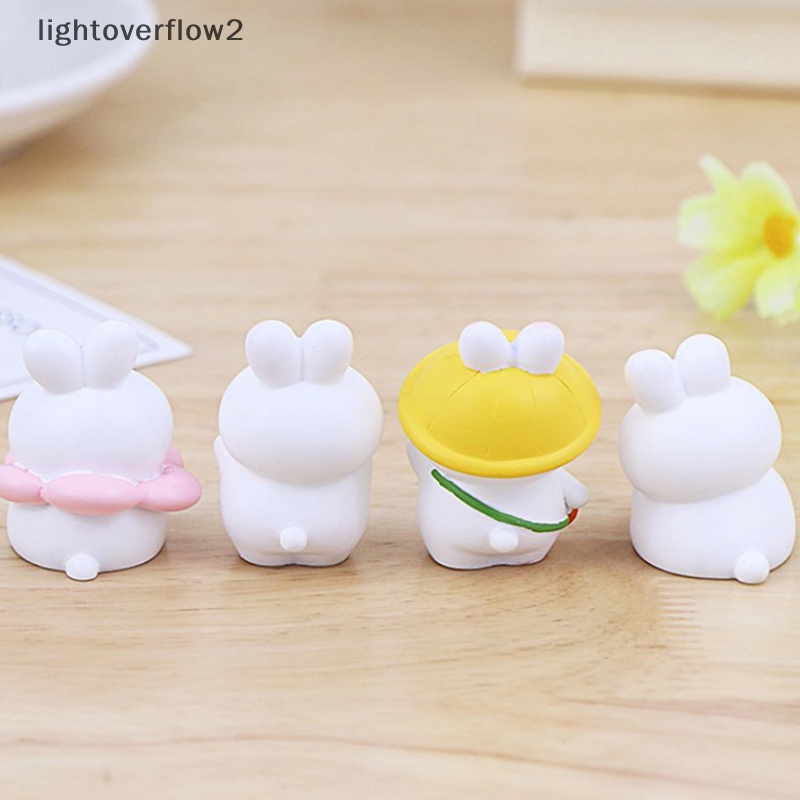 [lightoverflow2] Patung Resin Dekorasi Kamar Anak Taman Lanskap Mikro Kerajinan Aksesoris Dekorasi Rumah DIY Desktop Ornamen [ID]