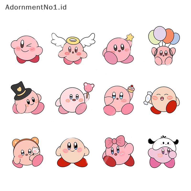 [AdornmentNo1] 1pcs Pin Bros Enamel Kirby and Sailor Moons Badge Lapel Pin Brooch [ID]