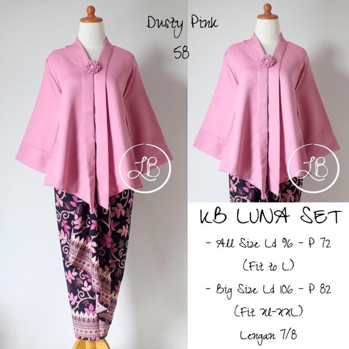 

Dijual Setelan Kebaya Floy Kutu Baru Maroon