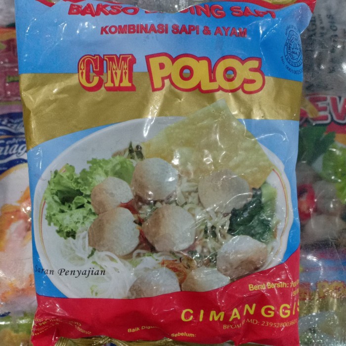 

BAKSO CIMANGGIS CM POLOS 700GR ISI 50