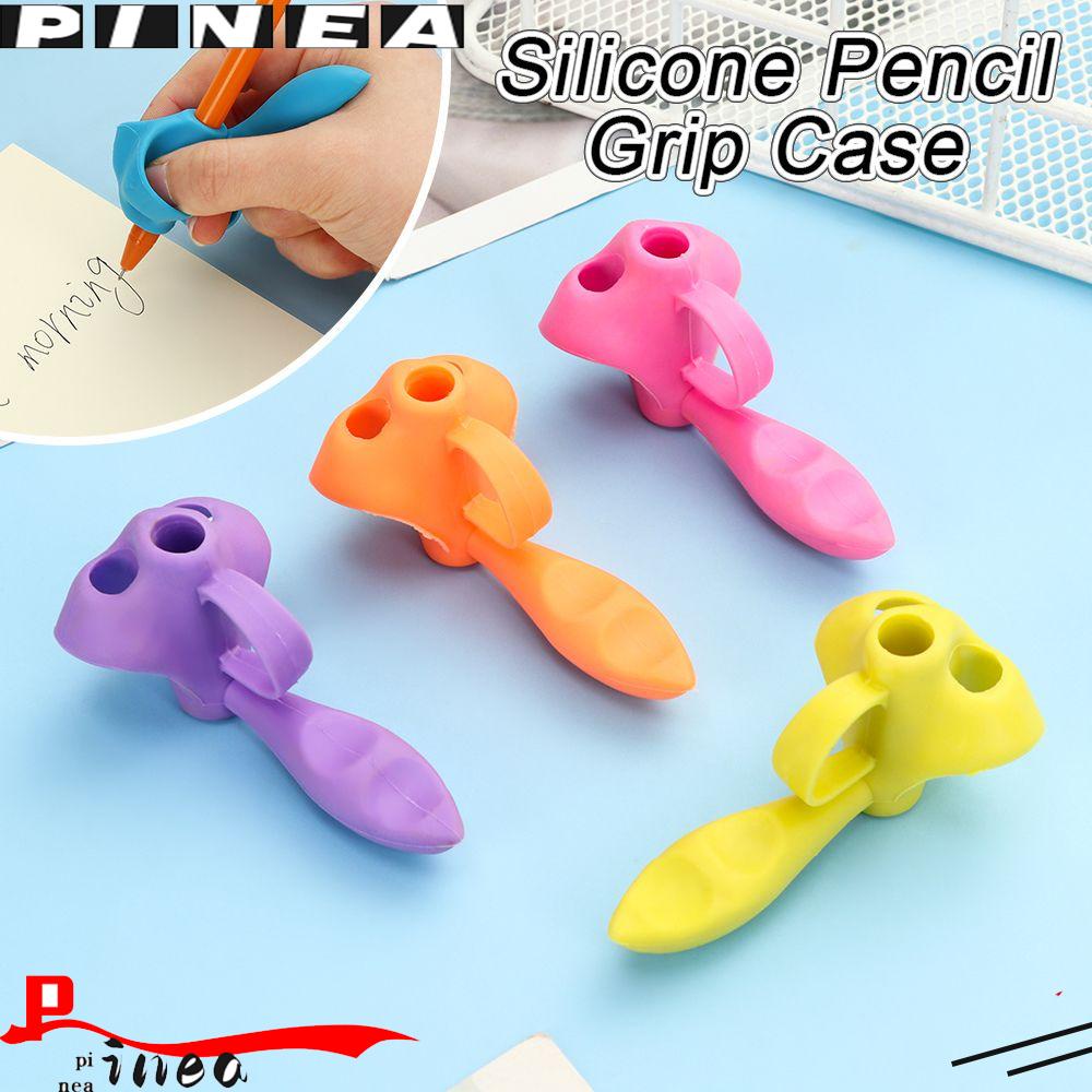 Nanas Silicone Pencil Grips Handwriting Grip Corrector Anak Kids Alat Bantu Tulisan Grip