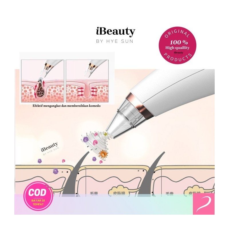 iBeauty Smart Comedo Suction (Camera &amp; App) - Penyedot Komedo