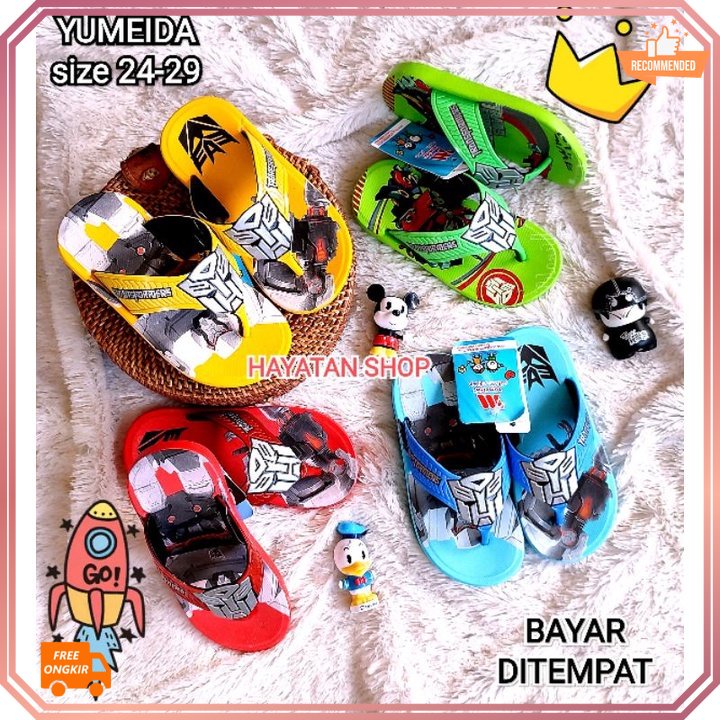 Sandal Jepit Anak Yumeida Transformer F103S yumeida Ukuran 13-18