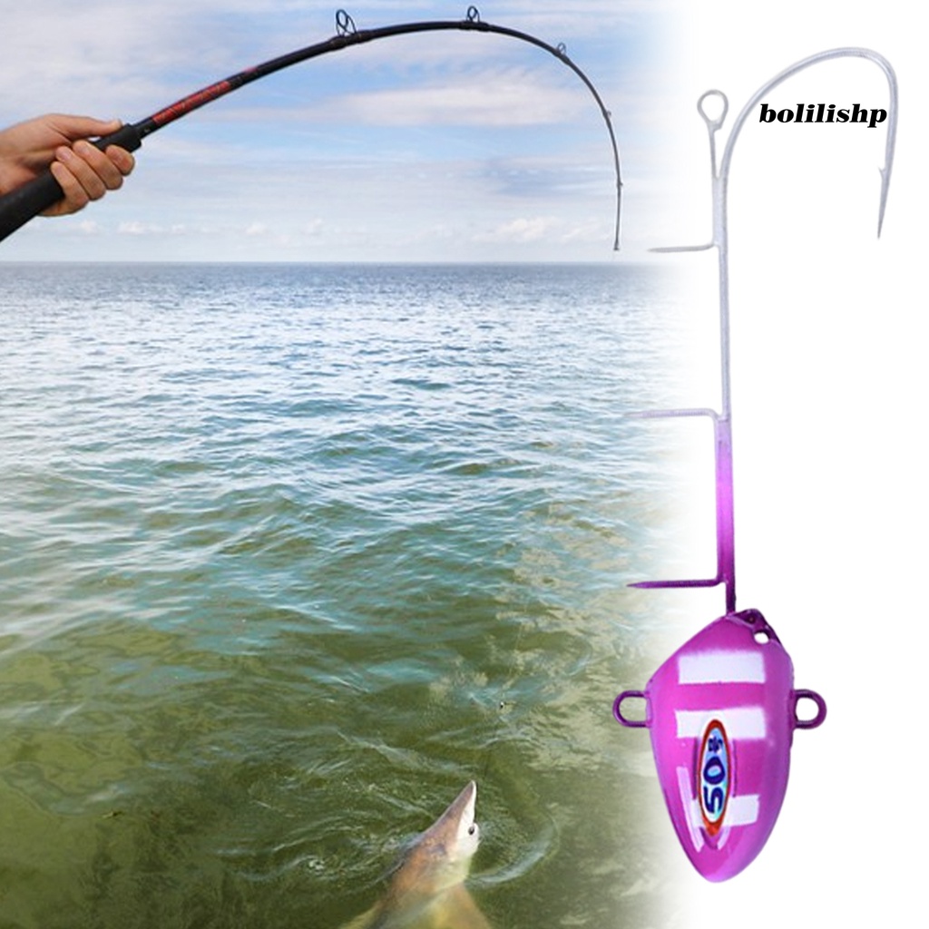 Bo-190g/15.5cm Single Hook Umpan Keras Berbentuk Ikan Kekuatan Tinggi Tajam Logam Bercahaya Ketangguhan Yang Baik Memancing Umpan Perlengkapan Memancing