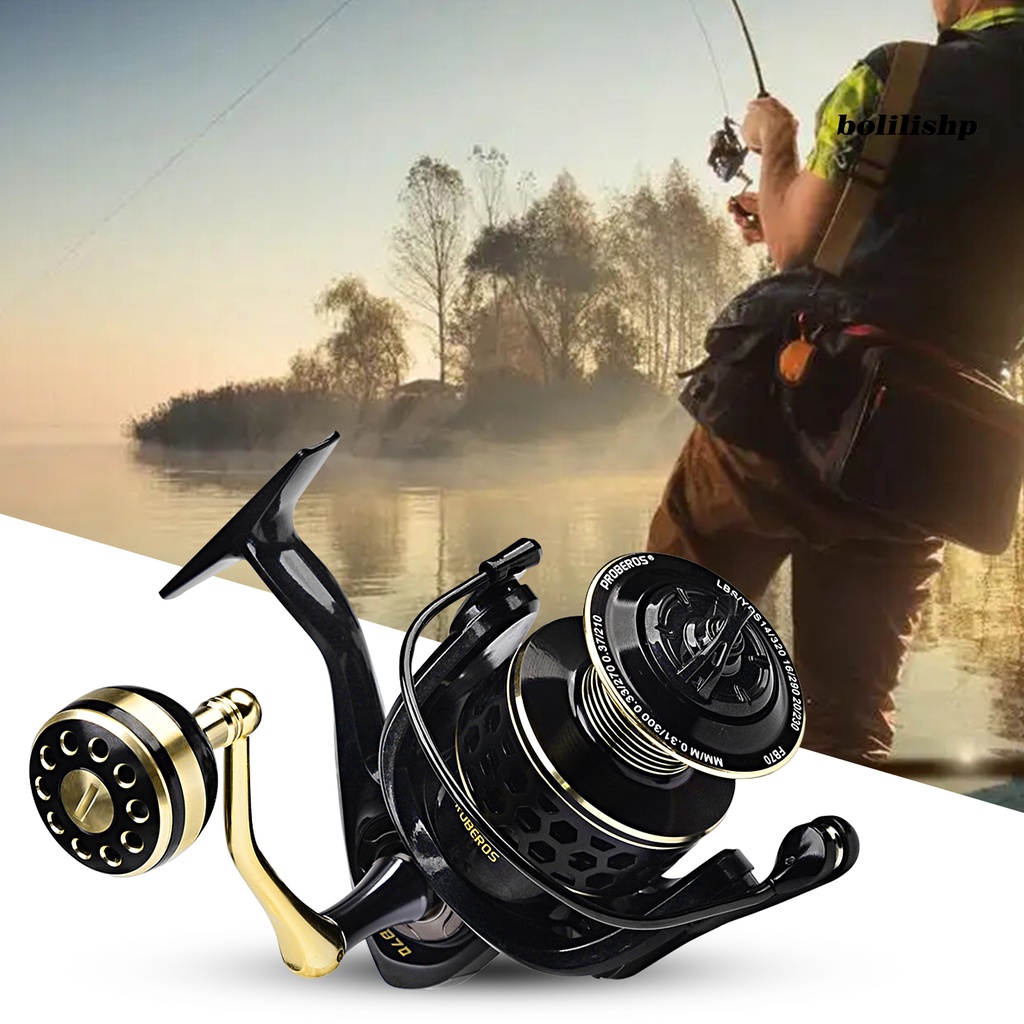 Bo-spinning Reel 3BB Ultra-light Halus Nyaman Grip Portable High-speed Metal Long Casting Sea Fishing Wheel Perlengkapan Memancing
