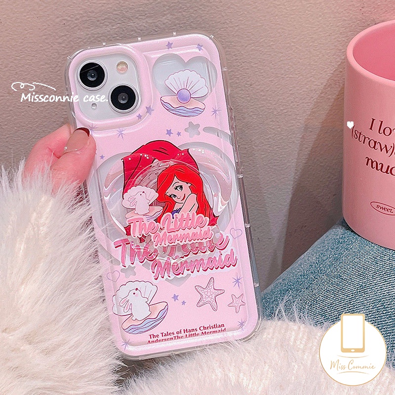 Casing Kartun Lucu Disney Princess The Mermaid Alice Untuk Realme C53 C12 C15 C11 5 9i 6i 5i 5s 7i C35 C55 C25 C25s C21Y C20 C25Y C33 C30 C30S C1 C2 C11 2021 C17 C3 Airbag Soft Cover