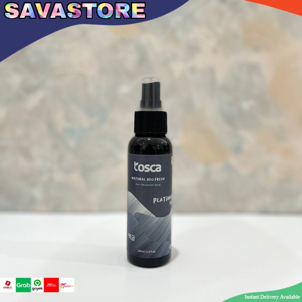 TOSCA DEODORANT SPRAY 100ML TAWAS TOSCA PENGHILANG BAU BADAN DAN KERINGAT