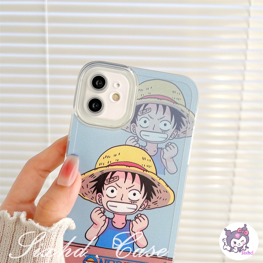 IPHONE Kompatibel Untuk Iphone14 13 12 11 Pro Max SE 2020 X XR Xs Max7 8 6 6s Plus Kartun Keren One Piece Silicon Phone Case Lembut TPU Shockproof Cover XJJJJ