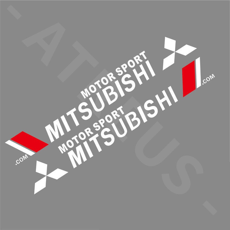 Stiker Mobil Mitsubishi Auto Door Side Body Decor Decals Anti Gores Cover Lecet Untuk Xpander Cross Pajero Outlander Sport Eclipse Attrage Triton Mirage Lancer Dekorasi Mobil