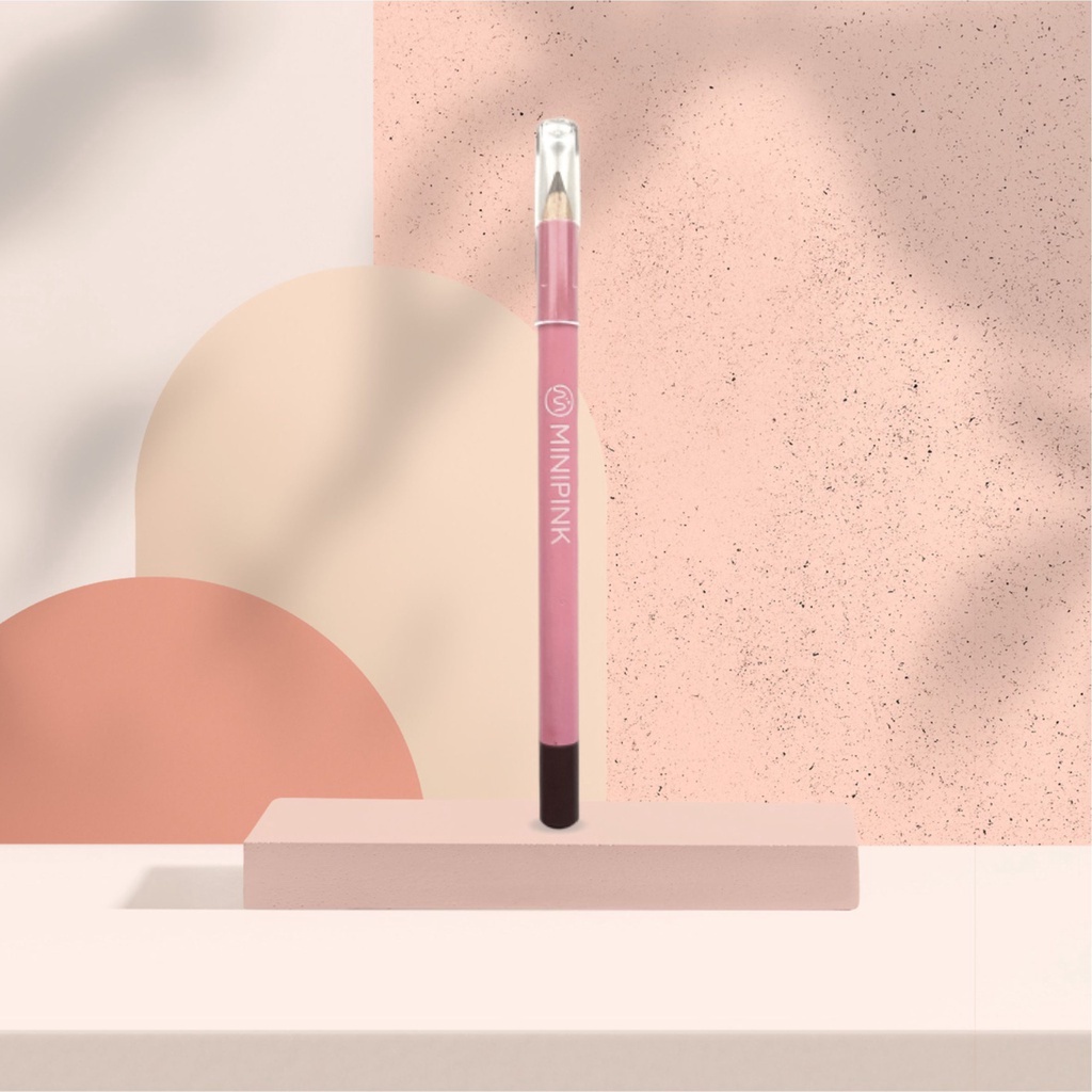 MINIPINK Pensil Alis Lembut Dreamy Girl Eyebrow Pencil Waterproof Long Lasting MP009