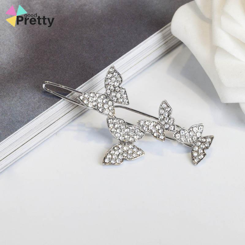 Jepit Rambut Butterfly Hairpin Elegance Shining Untuk Korea Fashion - PD