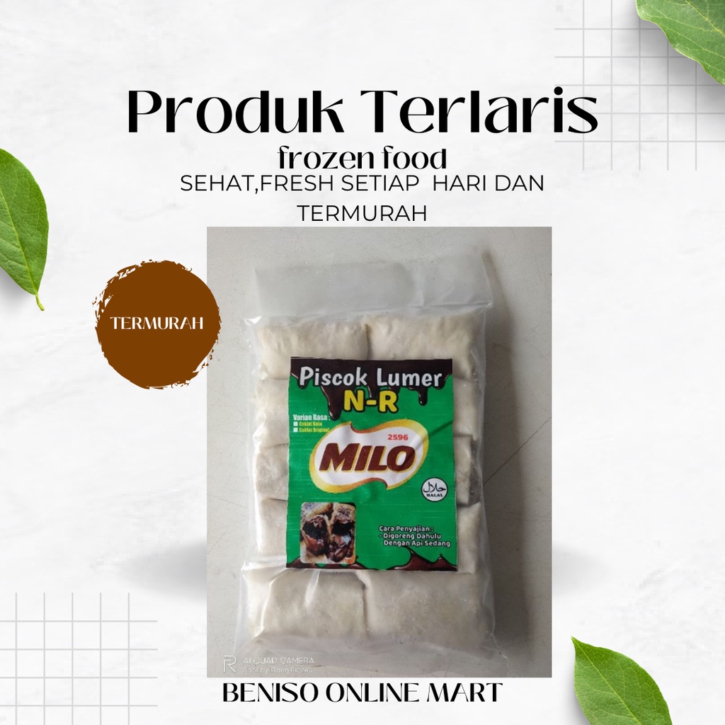 

TERMURAH!! Piscok Milo | Piscok Lumer Milo N-R -EF
