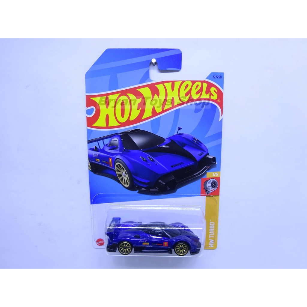 Hot Wheels Pagani Zonda R Biru