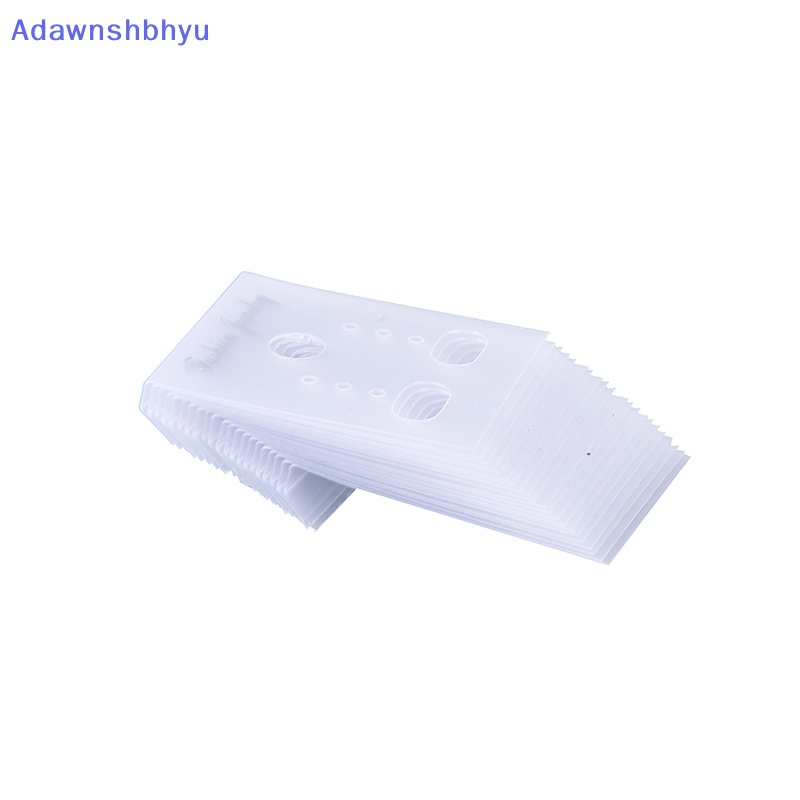 Adhyu 100X Bening Tipe Profesional Plastik Earring Ear Studs Holder Display Gantung Kartu, ID