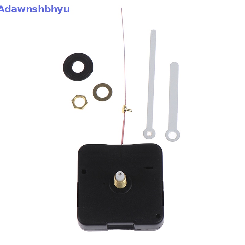 Adhyu DIY Silent Classic sliver Watch Jam Dinding Movement Mechanism Parts ID