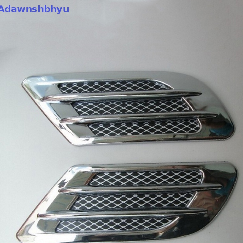 Adhyu Penutup Lubang Lubang Ventilasi Aliran Udara Samping Mobil Fender Intake Grille Duct Dekorasi Sticker ID
