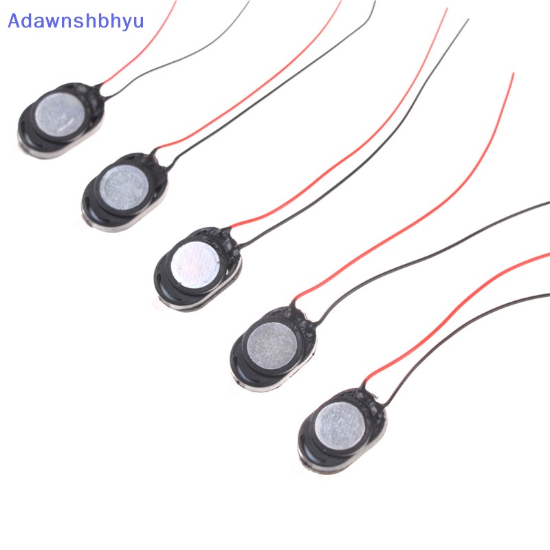 Adhyu 5Pcs Pengeras Suara Telepon 1W 8Ohm 15x10mm Terompet Kecil Loud Speaker ID