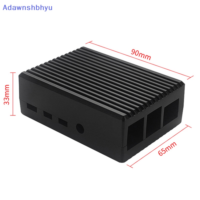 Adhyu Untuk GeeekPi Raspberry Pi 4klip Casing Aluminium Dengan Heatsink Kipas Untuk Pi 4B ID