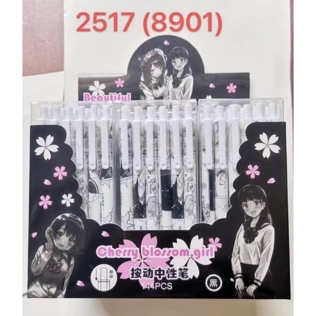 

pen mekanik cherry blossom girl isi 12 pc -ZilongSEll