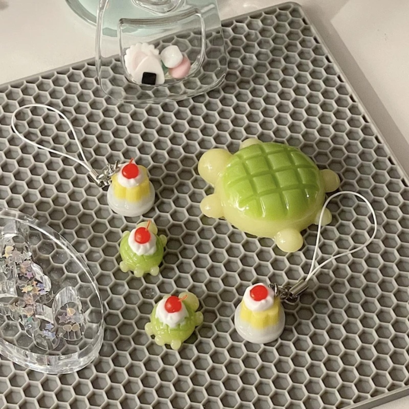 Siy Turtle Cetakan Hias Cetakan Fondant Coklat Handmade-Soap Mold