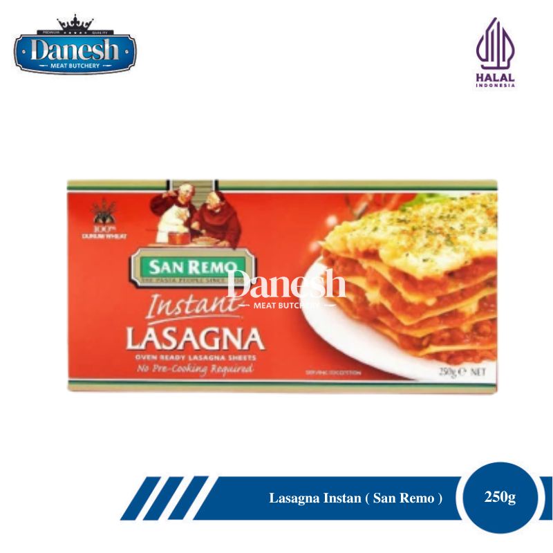 San Remo Kulit Lasagna Lembaran 250gr