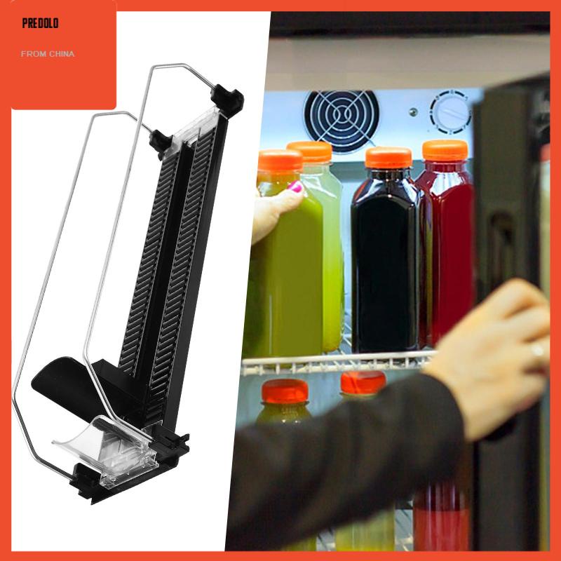 [Predolo] Drink Organizer Pusher Self Pushing Dispenser Dapur Gadget Drink Automatic Storage Tray Rak Tempat Minuman Untuk Kulkas Pantry Aksesoris