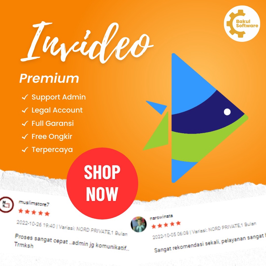 Invideo Premium Unlimited Plan Bergaransi Legal Resmi
