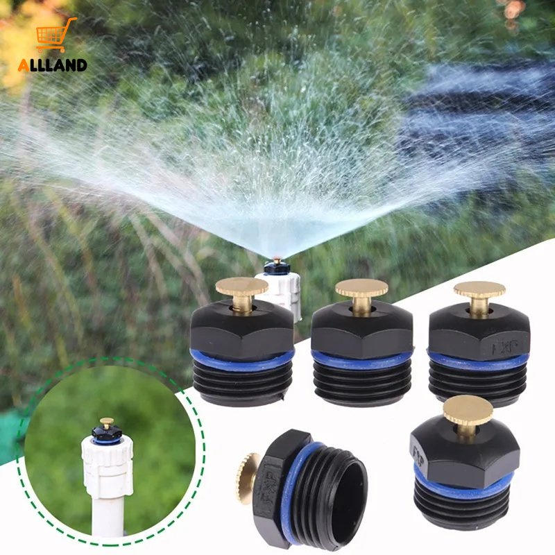 5pcs Sprinkler Irigasi Taman 4 Titik/Nozel Semprot Penyiraman Taman/Sistem Irigasi Tetes Rumput Rumah Tangga