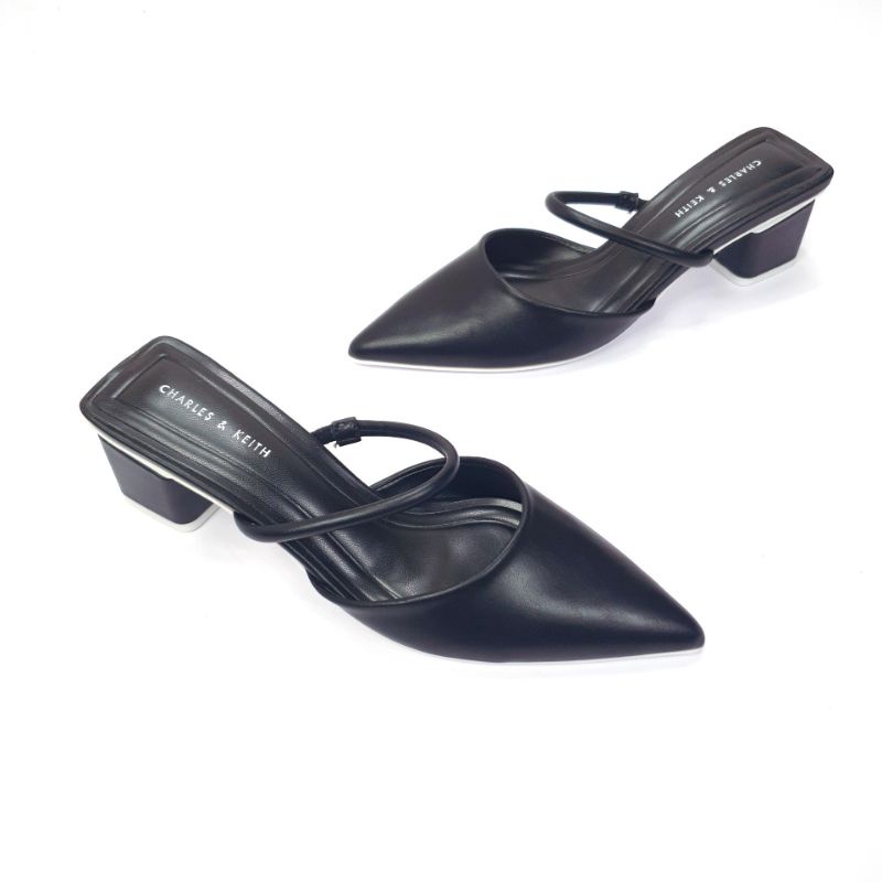 CxK Blocked Heels Sepatu Sandal Mules B1854-23