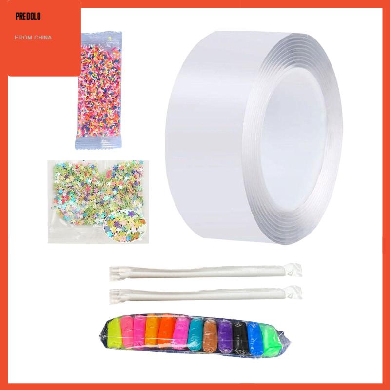 [Predolo] Double Sided Tape Multifungsi Lucu Untuk Meniup Bubble Mainan 2mmx5cmx1m