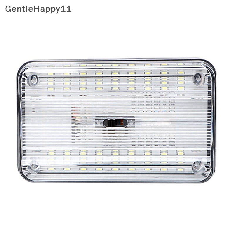 Gentlehappy 12V 36led Interior Mobil Kendaraan Dome Atap Plafon Baca Bagasi Light Lamp Putih id