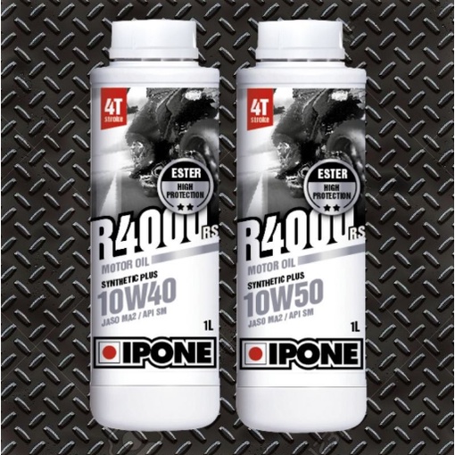 OIL OLI OLIE MESIN ENGINE 4 TAK 4TAK 4T 4 T 4 STROKE R4000 RS 10W50 10W40 1L 1LITER ORI ORIGINAL IPONE RED BULL ASLI