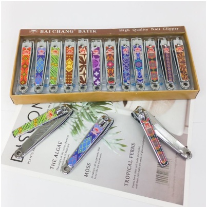 BAJ Gunting Kuku Ukuran Besar Motif Batik Nail Clipper Best Quality AK100